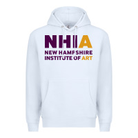 White New Hampshire Institute of Art Premium Hoodie - linhVisuals
