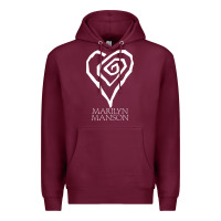 Burgundy marlyn manson special music popular Premium Hoodie - linhVisuals