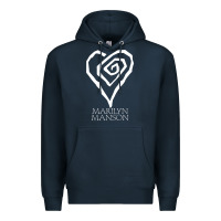 Navy marlyn manson special music popular Premium Hoodie - linhVisuals
