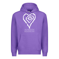 Purple marlyn manson special music popular Premium Hoodie - linhVisuals