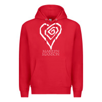 Red marlyn manson special music popular Premium Hoodie - linhVisuals