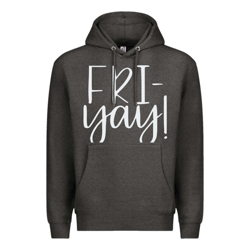 Friday Quotes Premium Hoodie by linhVisuals | Teevron