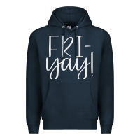 Navy friday quotes Premium Hoodie - linhVisuals