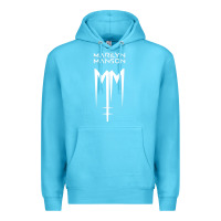 Ocean Blue marlyn manson special music popular Premium Hoodie - linhVisuals