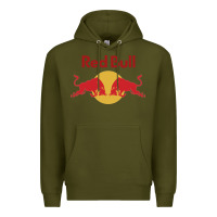 Army Green red formula team Premium Hoodie - linhVisuals