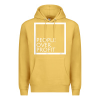 Antique Gold people over profit democratic socialism pro socialist symbol t shirt Premium Hoodie - linhVisuals