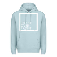 Blue Mist people over profit democratic socialism pro socialist symbol t shirt Premium Hoodie - linhVisuals