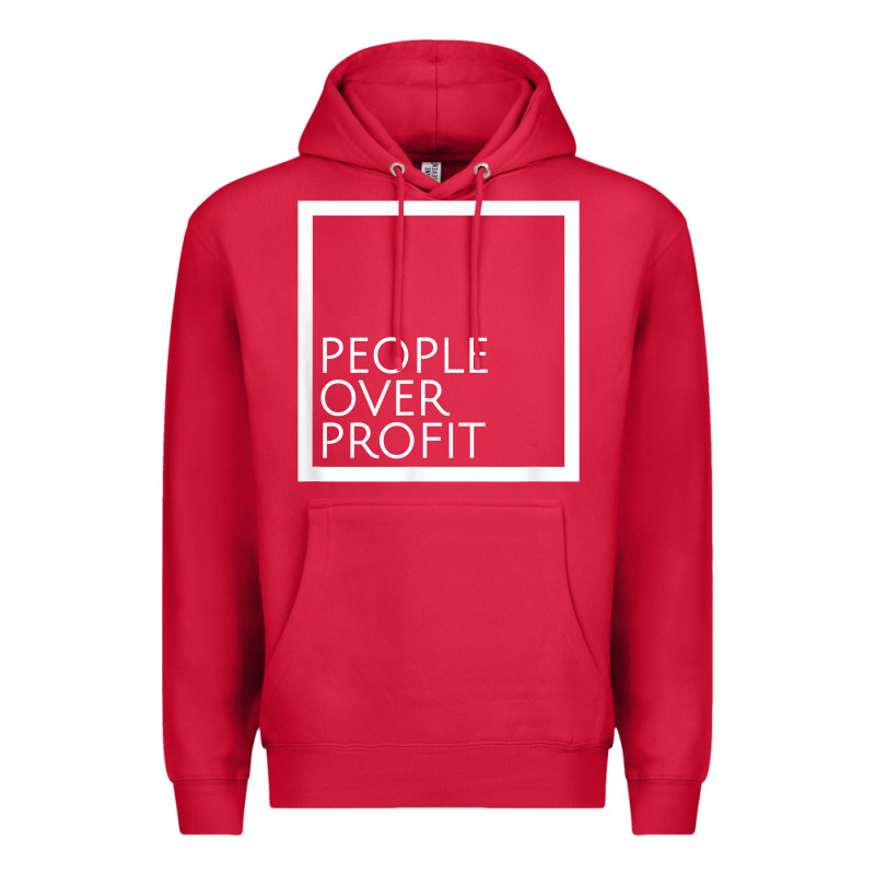 People Over Profit Democratic Socialism Pro Socialist Symbol T Shirt Premium Hoodie by linhVisuals | Teevron