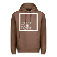 Chestnut people over profit democratic socialism pro socialist symbol t shirt Premium Hoodie - linhVisuals