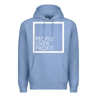 Colony Blue people over profit democratic socialism pro socialist symbol t shirt Premium Hoodie - linhVisuals