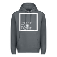 Rock people over profit democratic socialism pro socialist symbol t shirt Premium Hoodie - linhVisuals