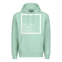 Seafoam people over profit democratic socialism pro socialist symbol t shirt Premium Hoodie - linhVisuals