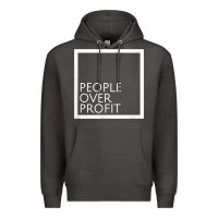 Smoke people over profit democratic socialism pro socialist symbol t shirt Premium Hoodie - linhVisuals
