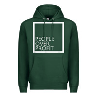 Sports Green people over profit democratic socialism pro socialist symbol t shirt Premium Hoodie - linhVisuals