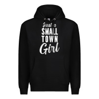 Black womens just a small town girl journey t shirt Premium Hoodie - linhVisuals
