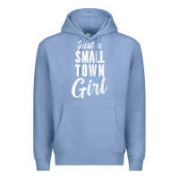 Colony Blue womens just a small town girl journey t shirt Premium Hoodie - linhVisuals
