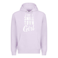 Lilac womens just a small town girl journey t shirt Premium Hoodie - linhVisuals