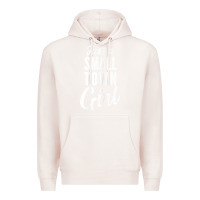 Pale Pink womens just a small town girl journey t shirt Premium Hoodie - linhVisuals