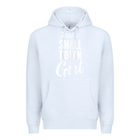 White womens just a small town girl journey t shirt Premium Hoodie - linhVisuals