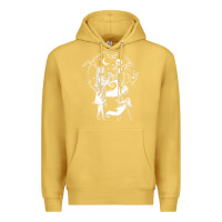 Antique Gold nightmare before christmas jack and sally t shirt Premium Hoodie - linhVisuals