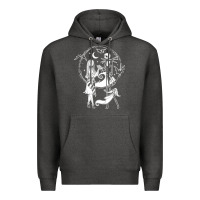 Charcoal Heather nightmare before christmas jack and sally t shirt Premium Hoodie - linhVisuals