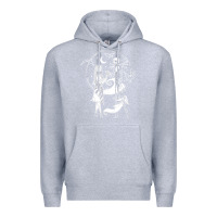 Heather Grey nightmare before christmas jack and sally t shirt Premium Hoodie - linhVisuals
