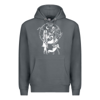 Rock nightmare before christmas jack and sally t shirt Premium Hoodie - linhVisuals