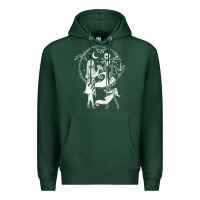 Sports Green nightmare before christmas jack and sally t shirt Premium Hoodie - linhVisuals