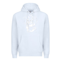 White nightmare before christmas jack and sally t shirt Premium Hoodie - linhVisuals