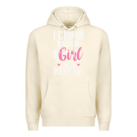 Sandshell climbing climb mountain climbing like a girl 345 climb climbing lover Premium Hoodie - linhVisuals