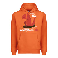 Carrot dinosaur dino trex row t rex saurus Premium Hoodie - linhVisuals