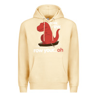 Pina Colada dinosaur dino trex row t rex saurus Premium Hoodie - linhVisuals
