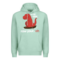 Seafoam dinosaur dino trex row t rex saurus Premium Hoodie - linhVisuals