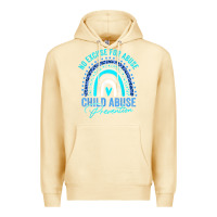 Pina Colada no excuse child abuse prevention awareness leopard rainbow t shirt Premium Hoodie - linhVisuals