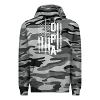 Slate Camo opa gift america flag gift for men father's day pullover hoodie Premium Hoodie - linhVisuals