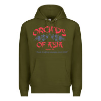 Army Green orchids of asia kraft massage football t shirt Premium Hoodie - linhVisuals