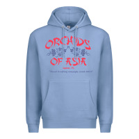 Colony Blue orchids of asia kraft massage football t shirt Premium Hoodie - linhVisuals