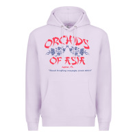 Lilac orchids of asia kraft massage football t shirt Premium Hoodie - linhVisuals