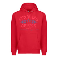 Red orchids of asia kraft massage football t shirt Premium Hoodie - linhVisuals