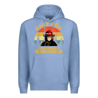 Colony Blue vintage only you can prevent communism funny bear camping t shirt Premium Hoodie - linhVisuals