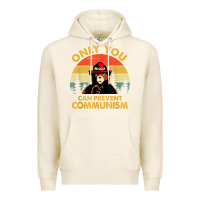 Tofu vintage only you can prevent communism funny bear camping t shirt Premium Hoodie - linhVisuals