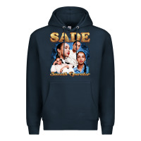 Navy Sade Love Deluxe Rare Premium Hoodie - linhVisuals