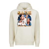 Oatmeal Heather Sade Love Deluxe Rare Premium Hoodie - linhVisuals
