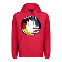 Cardinal proudly served bitburg air base germany military veteran t shirt Premium Hoodie - linhVisuals