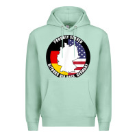 Seafoam proudly served bitburg air base germany military veteran t shirt Premium Hoodie - linhVisuals
