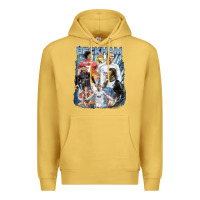 Antique Gold David Beckham Vintage Premium Hoodie - linhVisuals