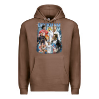 Chestnut David Beckham Vintage Premium Hoodie - linhVisuals