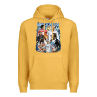 Mustard David Beckham Vintage Premium Hoodie - linhVisuals