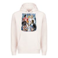 Pale Pink David Beckham Vintage Premium Hoodie - linhVisuals