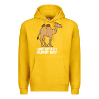 Lemon what day is it hump day funny camels hump day t shirt Premium Hoodie - linhVisuals